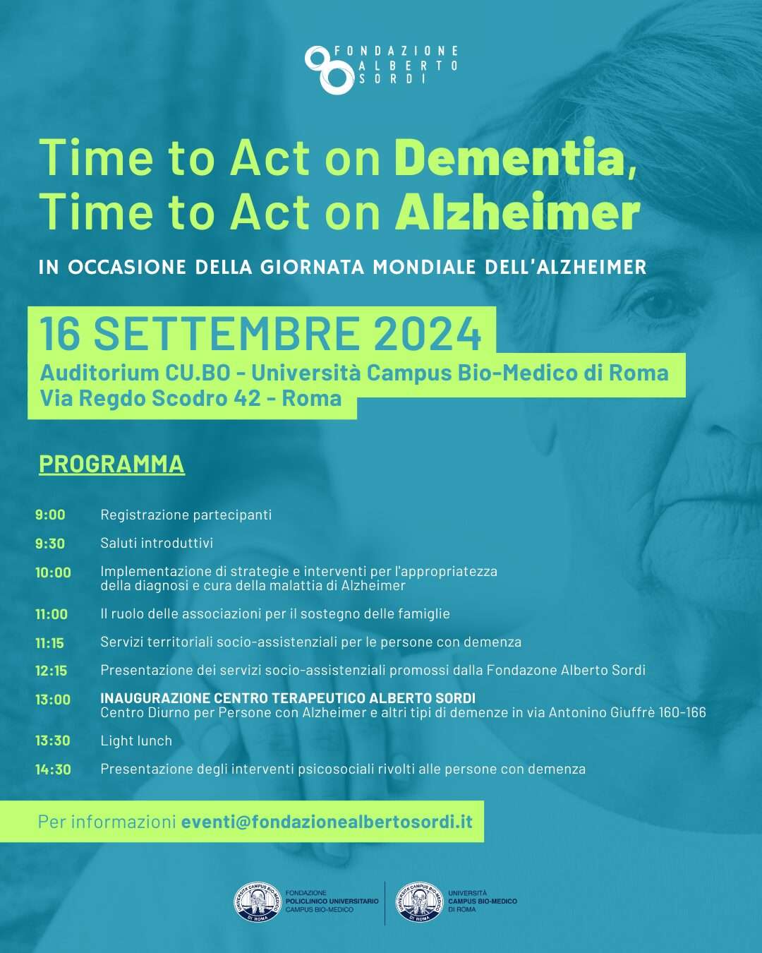 Time to Act on Dementia Time to Act on Alzheimer